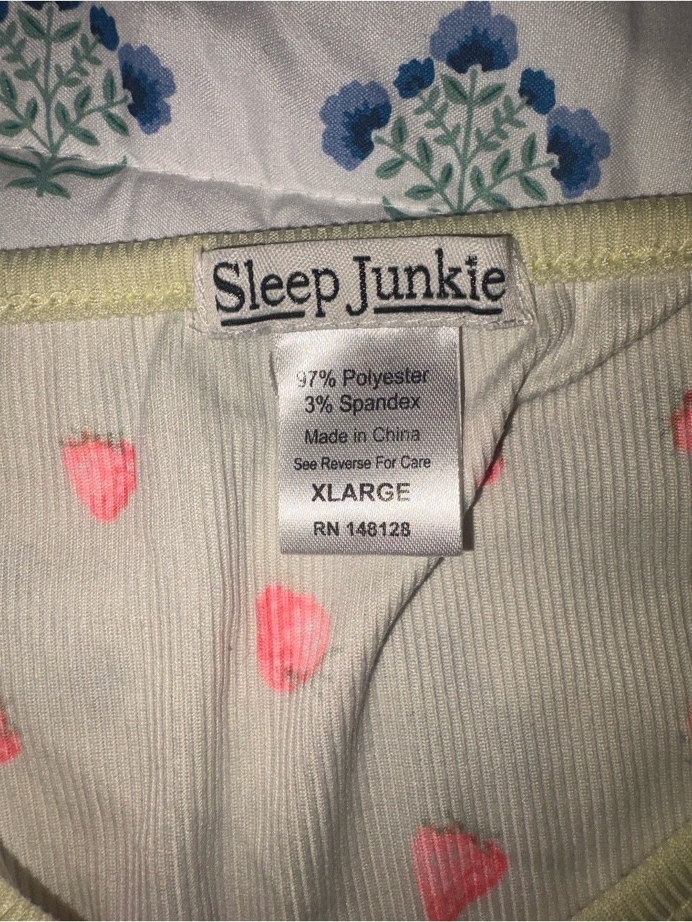 Sleep Junkie Ribbed PJ Short Set Size XL - Picture 3 of 8